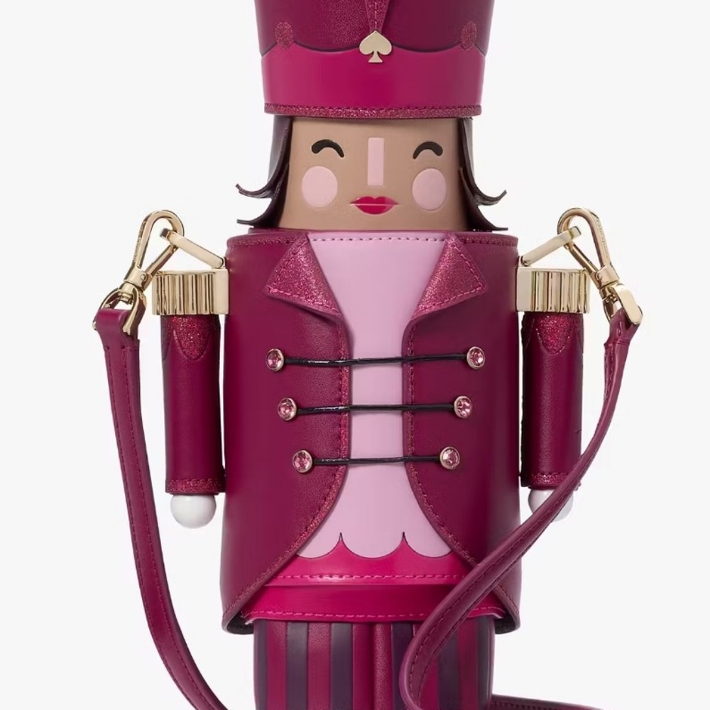 Kate Spade Oh What Fun 3D Nutcracker Crossbody Nwt